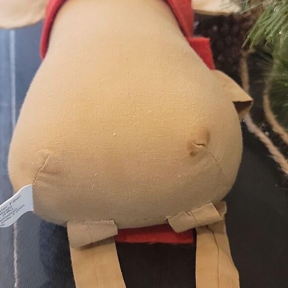 Overly Raker primitive plush Christmas mouse - Picture 5 of 10